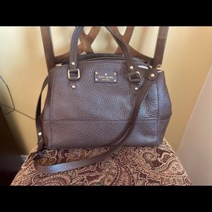 Kate Spade New York Brown Leather Satchel